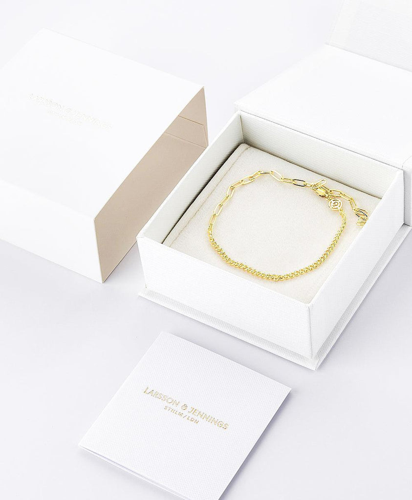 Vilma Anklet 18ct Gold Plated - Larsson & Jennings | Official Store