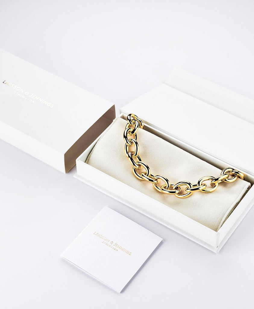 Viveca Necklace 18ct Gold Plated - Larsson & Jennings | Official Store