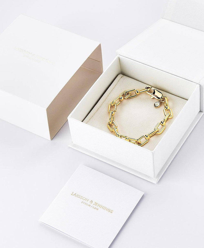 Tuva Bracelet 18ct Gold Plated - Larsson & Jennings | Official Store