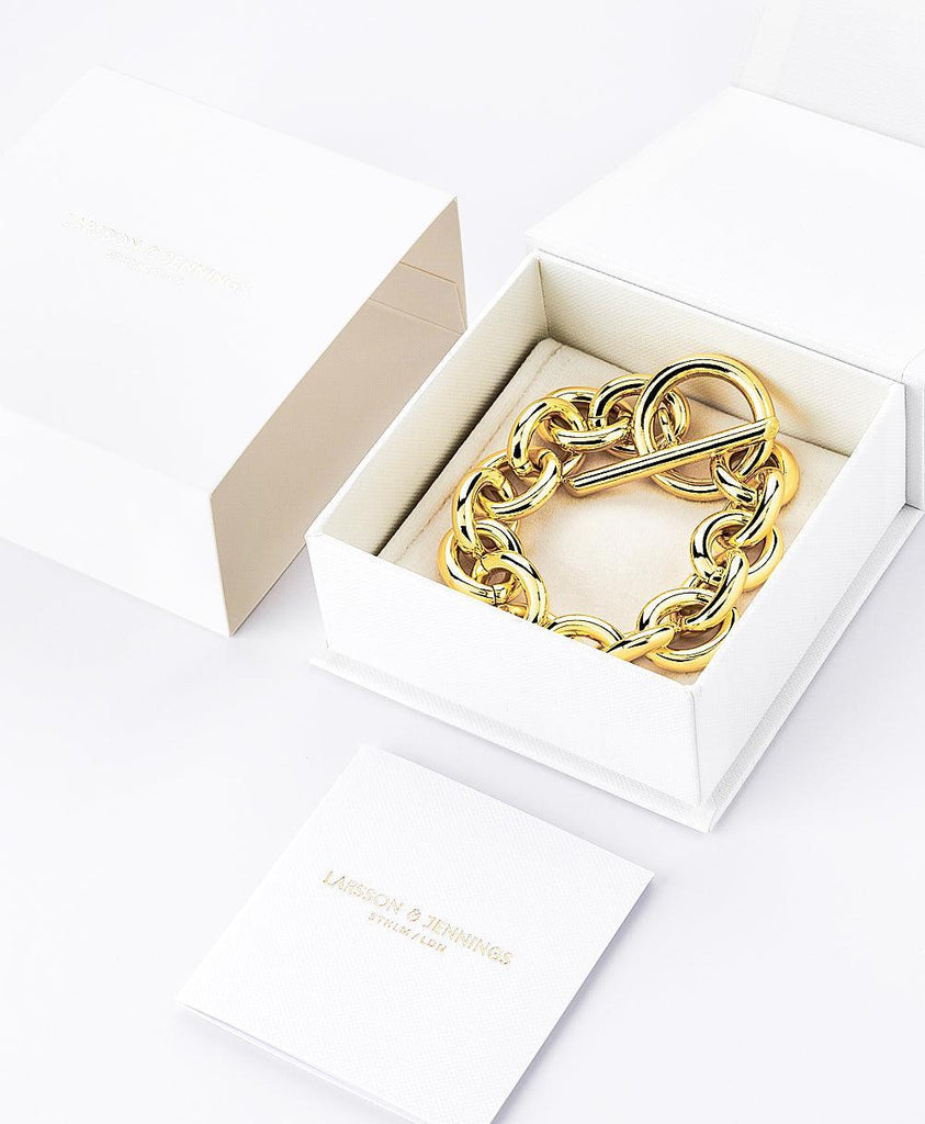 Viveca Bracelet 18ct Gold Plated - Larsson & Jennings | Official Store