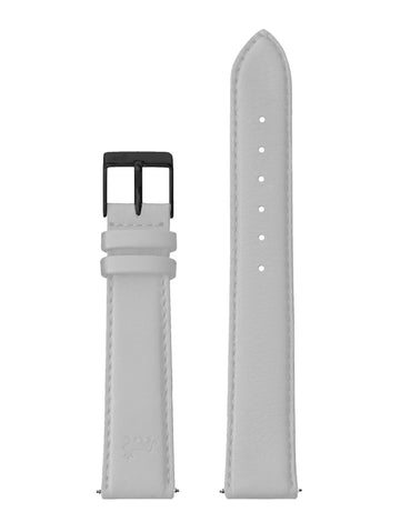 18mm Light Grey Strap with Black Buckle - Larsson & Jennings | Official Store