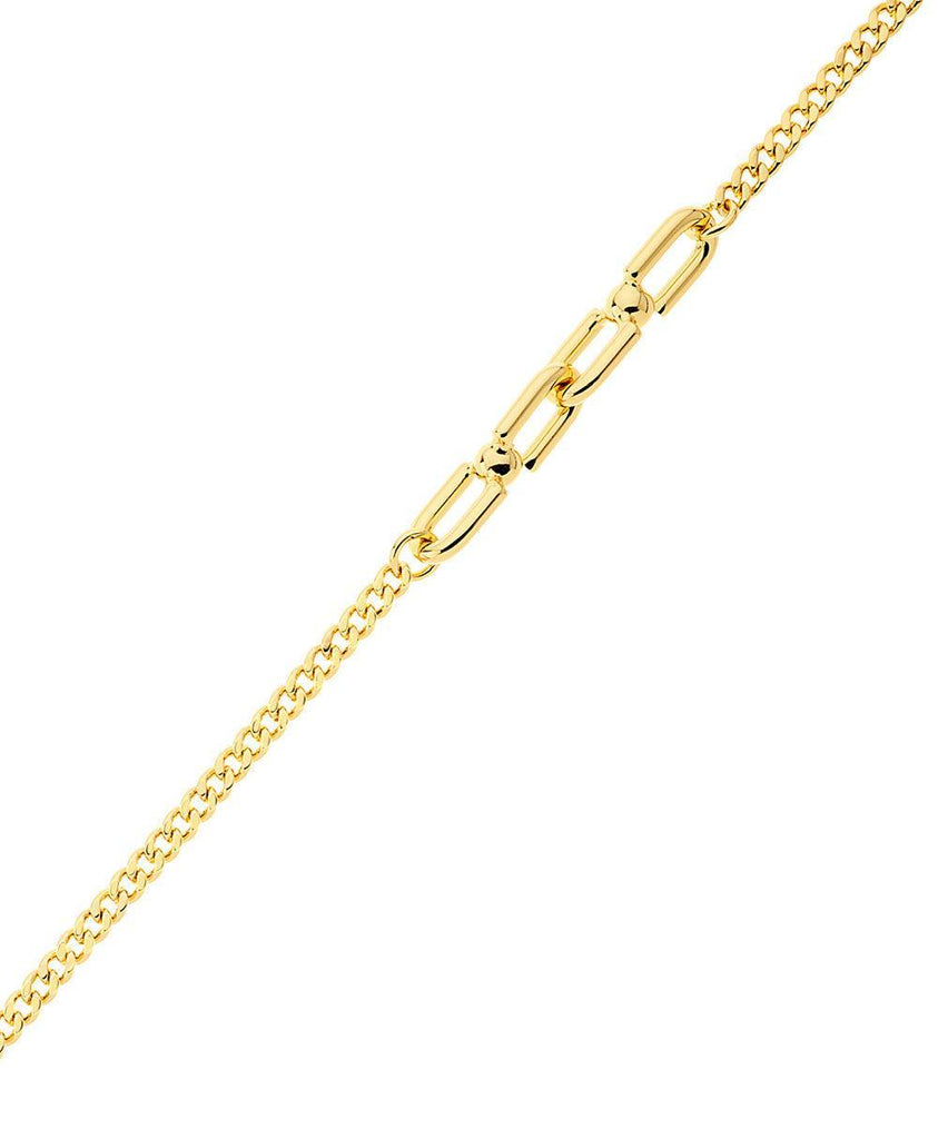 Tuva Split Necklace 18ct Gold Plated - Larsson & Jennings | Official Store