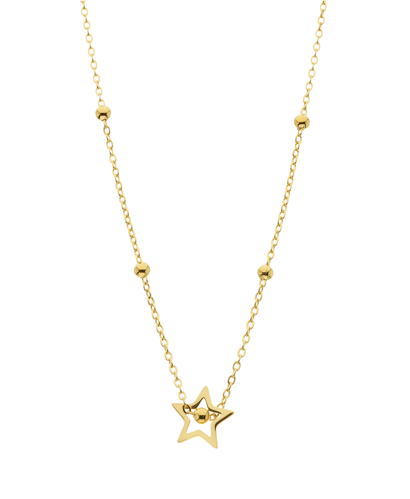 Eva Necklace 18ct Gold Plated - Larsson & Jennings | Official Store