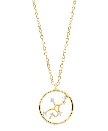 Zodiac Necklace Virgo 18ct Gold Plated - Larsson & Jennings | Official Store