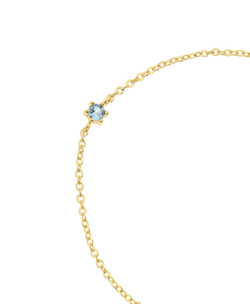 Rosa Bracelet Blue 18ct Gold Plated - Larsson & Jennings | Official Store