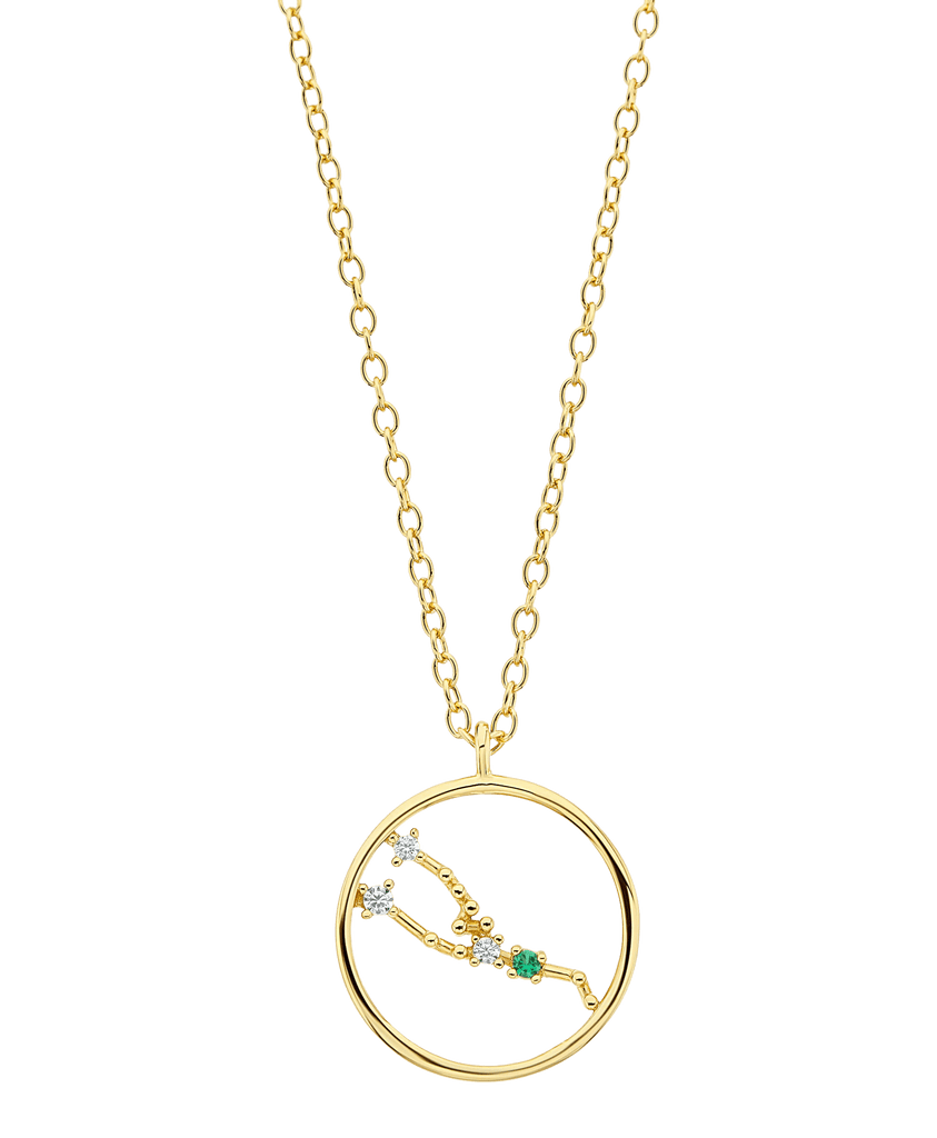 Zodiac Necklace Taurus 18ct Gold Plated - Larsson & Jennings | Official Store