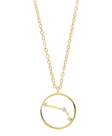 Zodiac Necklace Aries 18ct Gold Plated - Larsson & Jennings | Official Store
