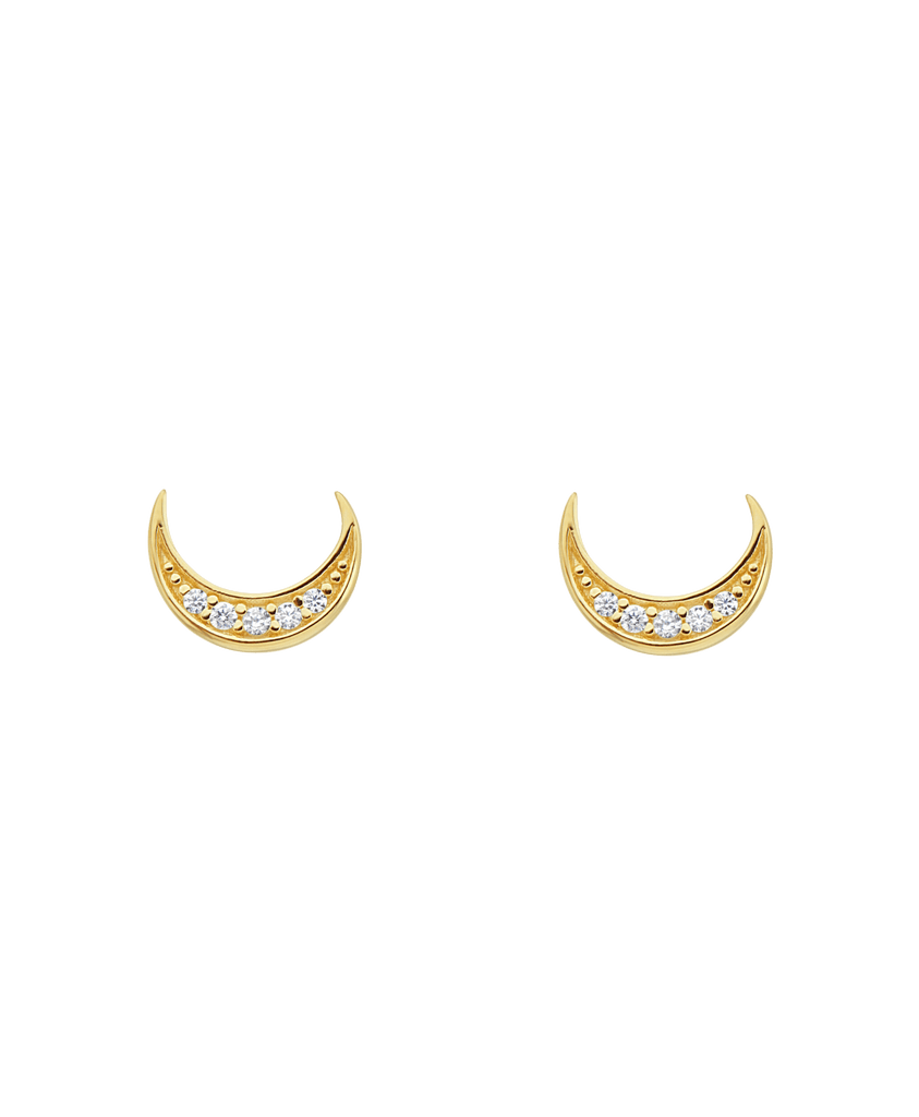 Luna Earrings 18ct Gold Plated - Larsson & Jennings | Official Store
