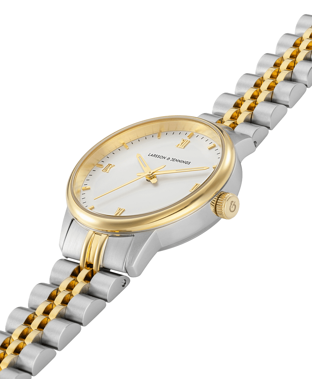 Vivid Link 38mm Silver Gold White