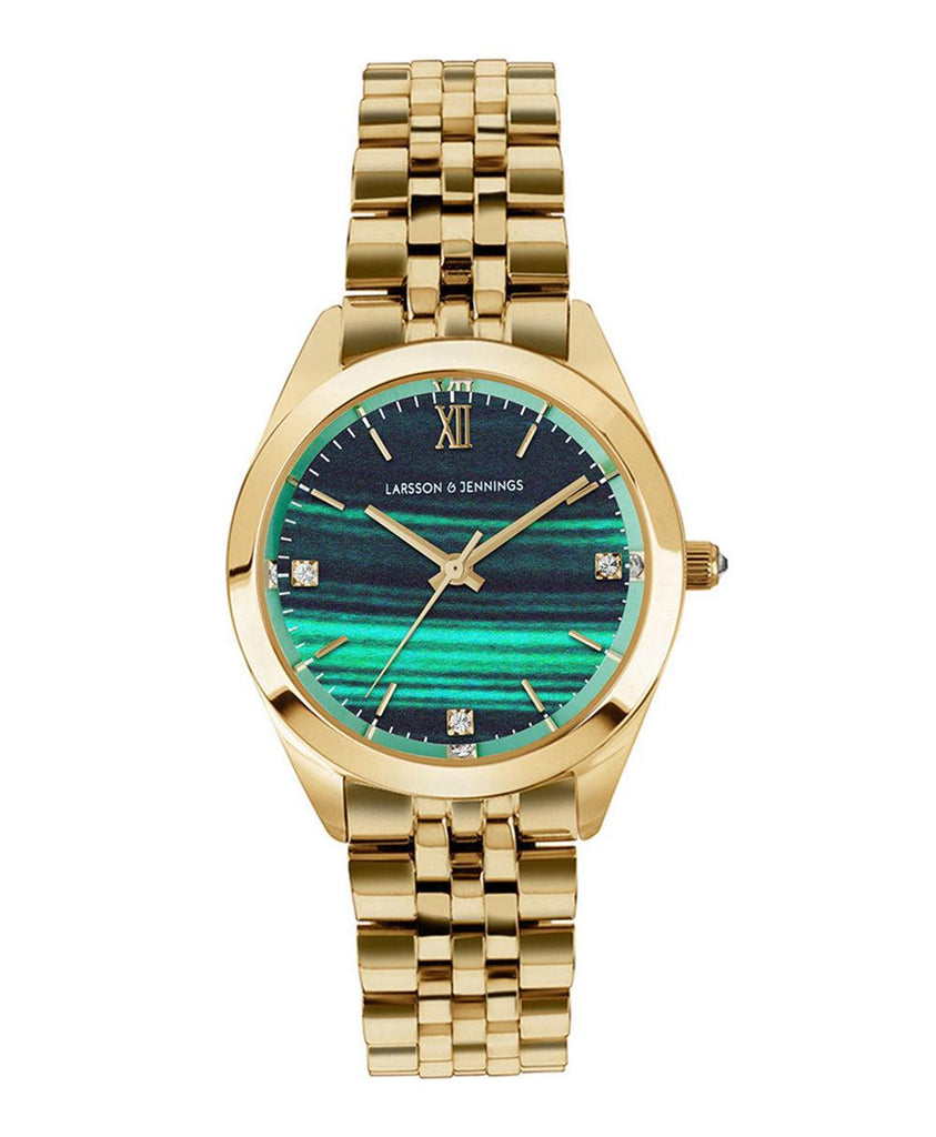 Vivid Elevate Gold Green 32mm - Larsson & Jennings | Official Store