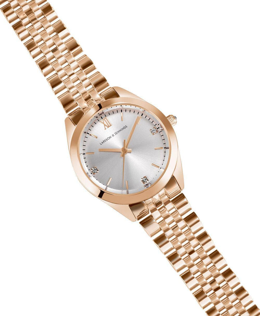 Vivid Elevate Rose Gold 32mm - Larsson & Jennings | Official Store
