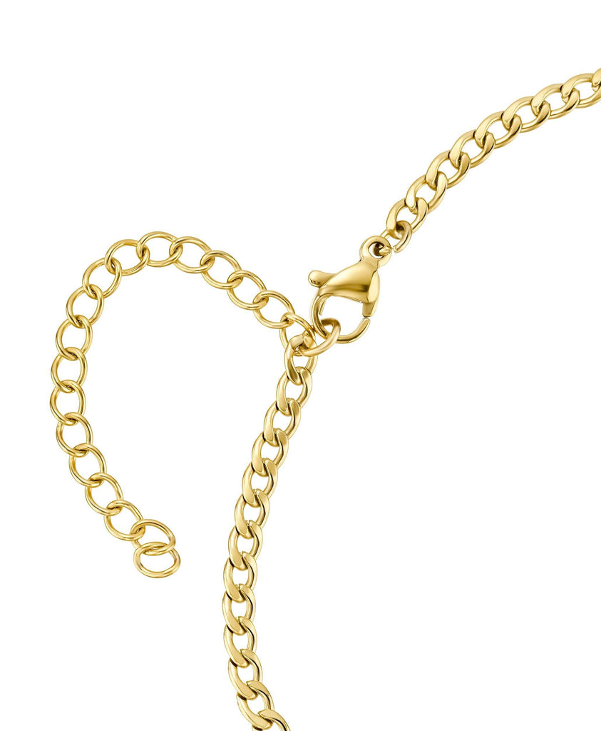 Curb Name Bracelet 18ct Gold Vermeil - Larsson & Jennings | Official Store
