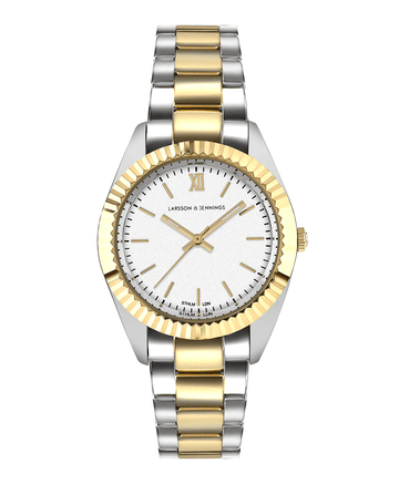 Jade Mixed Gold White 36mm - Larsson & Jennings | Official Store
