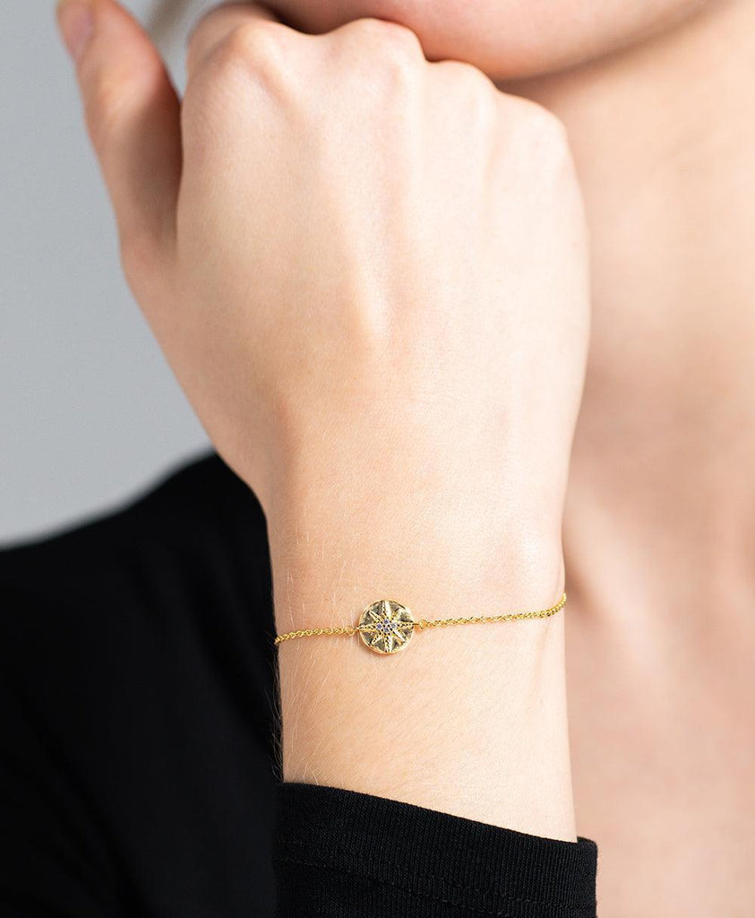 Hilla Bracelet 18ct Gold Plated - Larsson & Jennings | Official Store