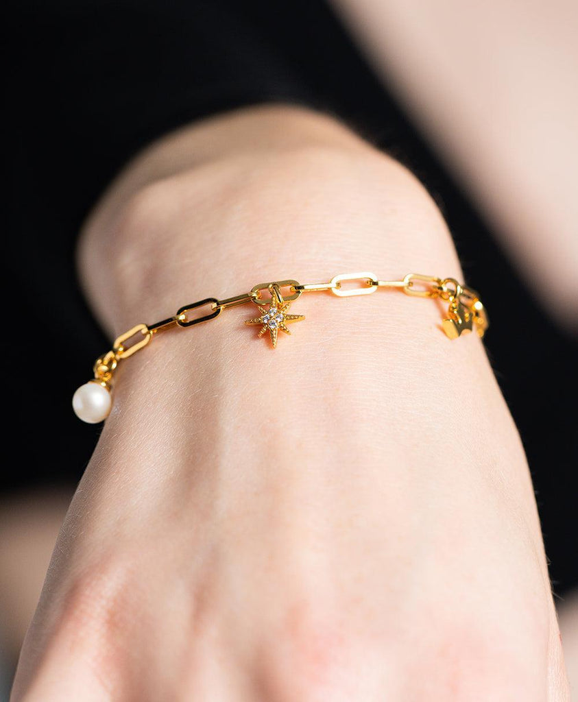 Mille Bracelet 18ct Gold Plated - Larsson & Jennings | Official Store