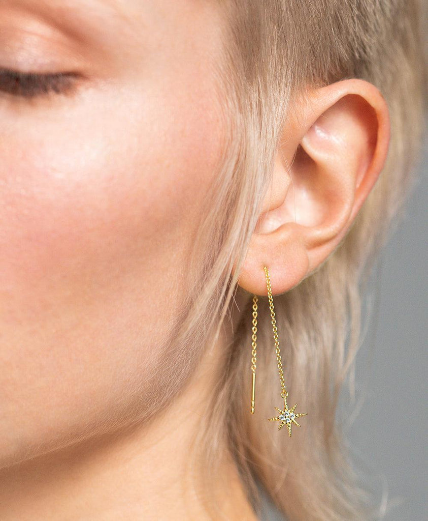 Selma Earrings 18ct Gold Plated - Larsson & Jennings | Official Store