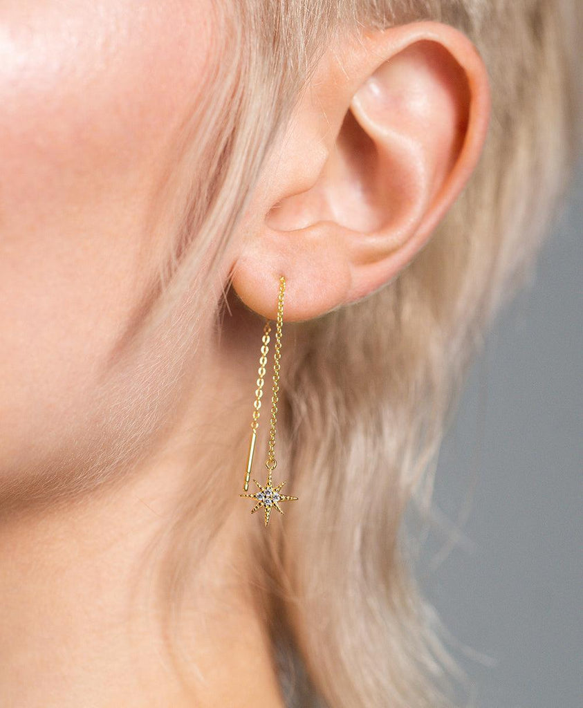Selma Earrings 18ct Gold Plated - Larsson & Jennings | Official Store